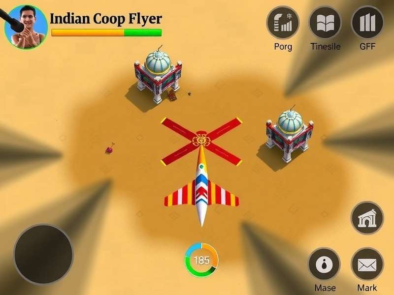 Indian Coop Flyer Gameplay Screenshot